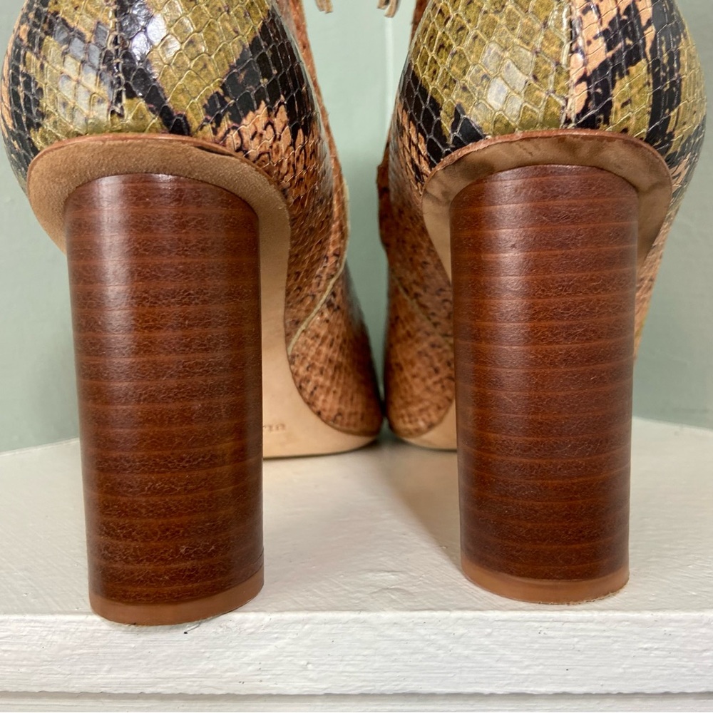 Ulla Johnson Helia Snake Effect Python Snakeskin … - image 7